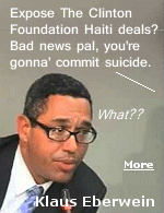 Klaus Eberwein, a former Haitian official set to expose the Clinton Foundation's misdeeds in Haiti, committed suicide a week before he was to testify before the Haitian Senate’s Ethics and Anti-Corruption Commission.